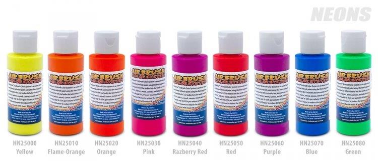 Airbrush Color Neon Lila 60ml - 3