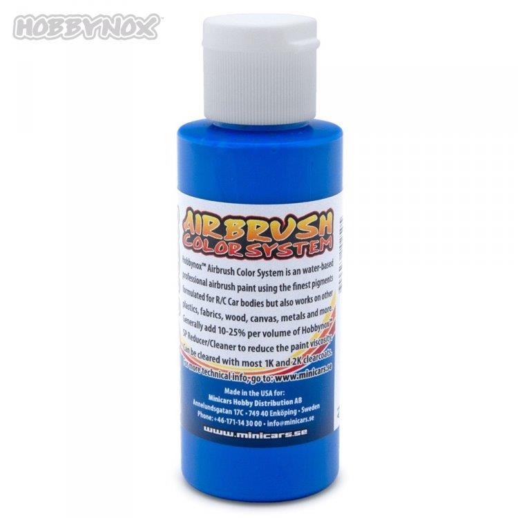 Airbrush Color Neon Blå 60 ml - 2