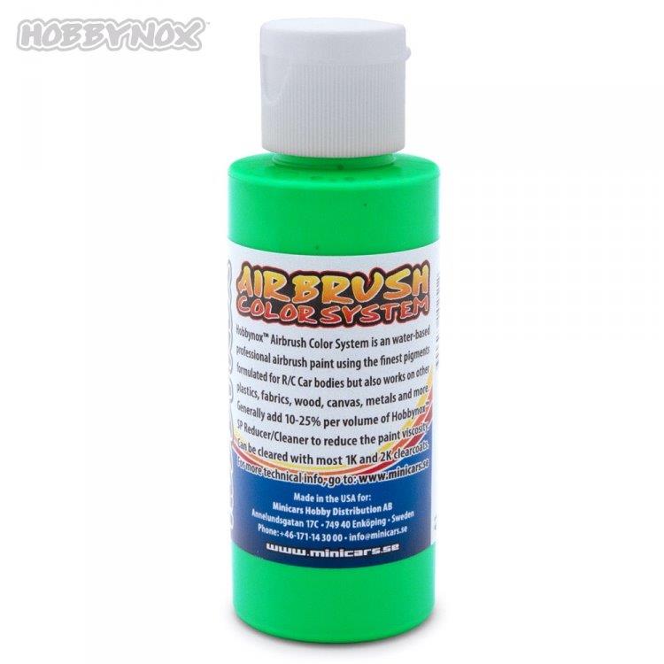 Airbrush Color Neon Grön 60ml - 2