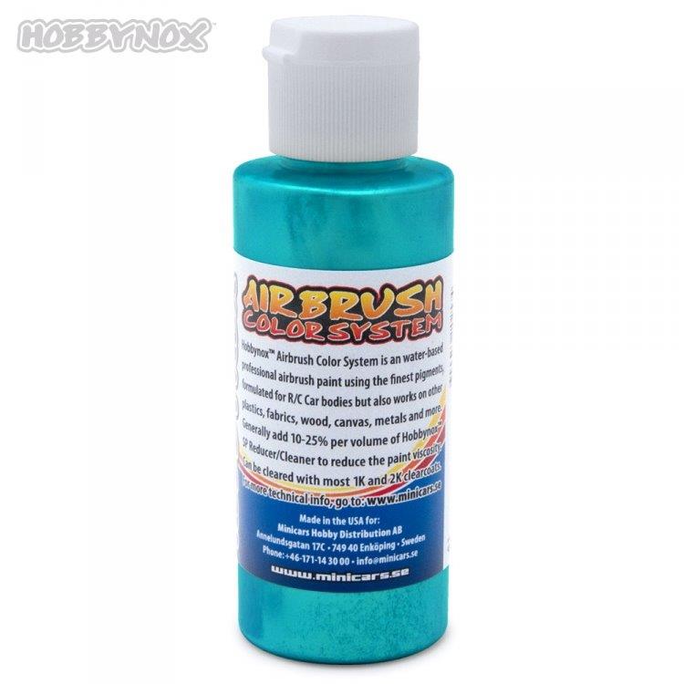 Airbrush Color Iridescent Teal Grön 60ml - 2