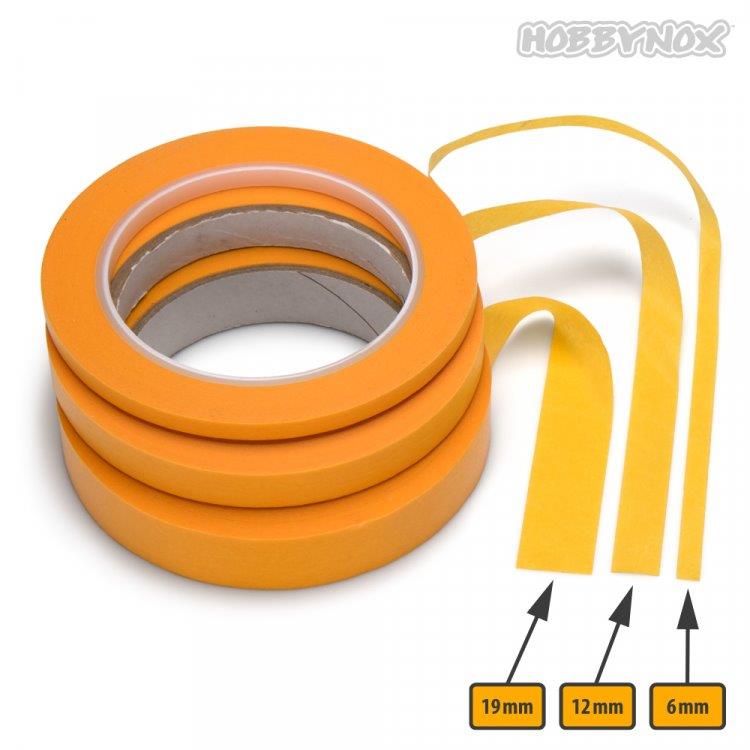 HOBBYNOX Maskeringstejp Guld UTG 6mmx50m - 5