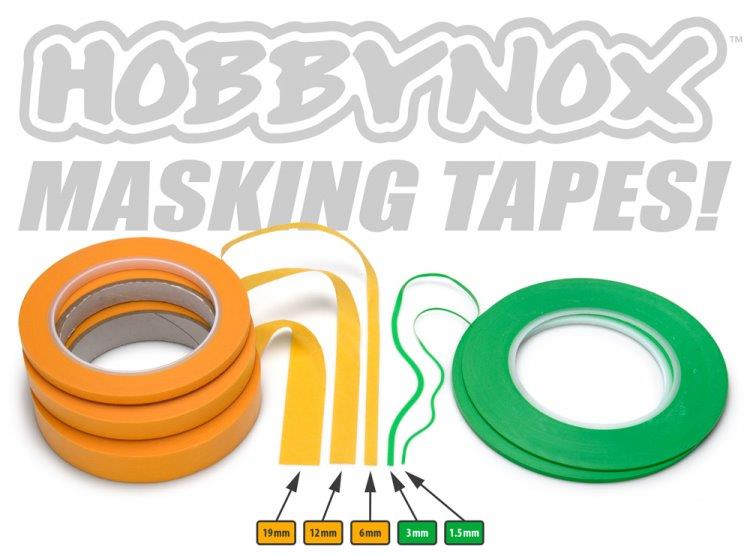 HOBBYNOX Maskeringstejp Guld UTG 12mmx50m - 6