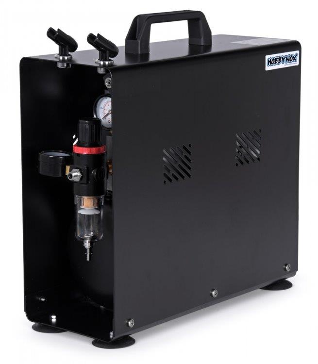 Airbrush Kompressor 1/4HP med 3.5L Tank (0-6BAR) - 2