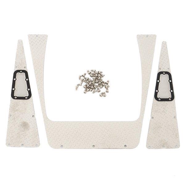 Body stainless steel plates incl. Ventilation grille TRX4