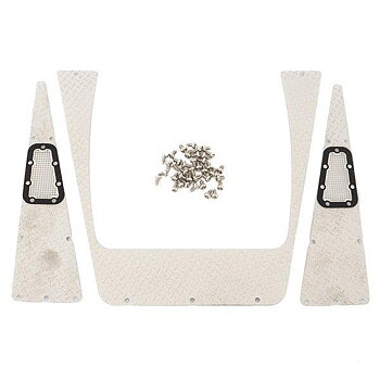 Body stainless steel plates incl. Ventilation grille TRX4