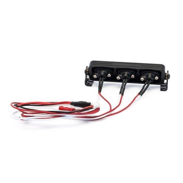 LED Spotlight Bridge Aluminum Oval - 75mm - 2