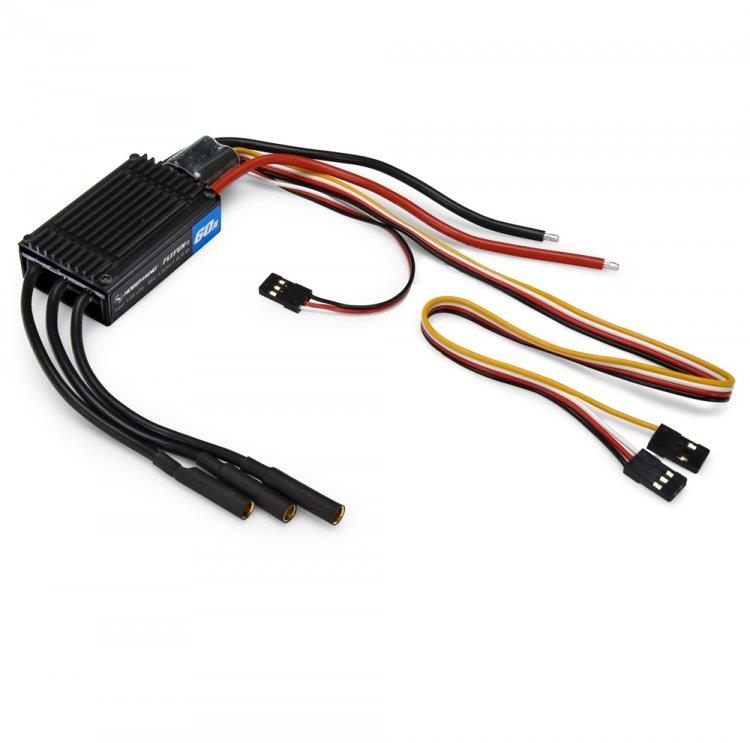 Fartreglage Hobbywing Flyfun 60A 3-6S V5 - 2