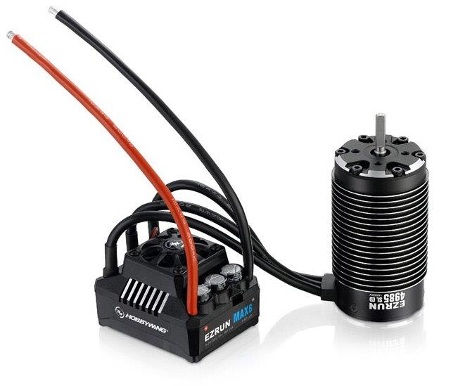 HOBBYWING EzRun Combo MAX6 - 4985SL 1650kV 3-6S 1/6