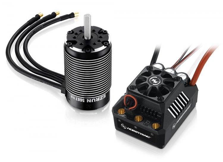 HOBBYWING EzRun Combo MAX6 - 5687SL 1100kV 3-8S 1/6
