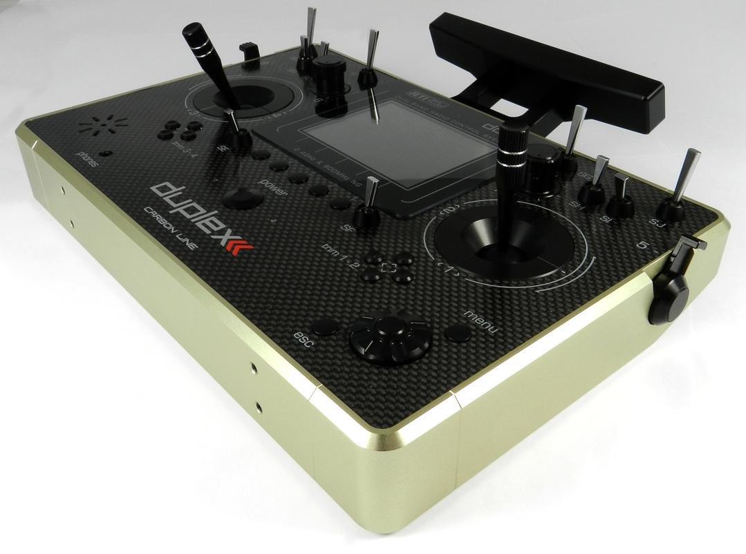 JETI DC-16 II Carbon / GUL sändare - 3