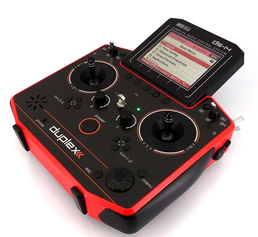 JETI DS-14 II sändare Röd - 5