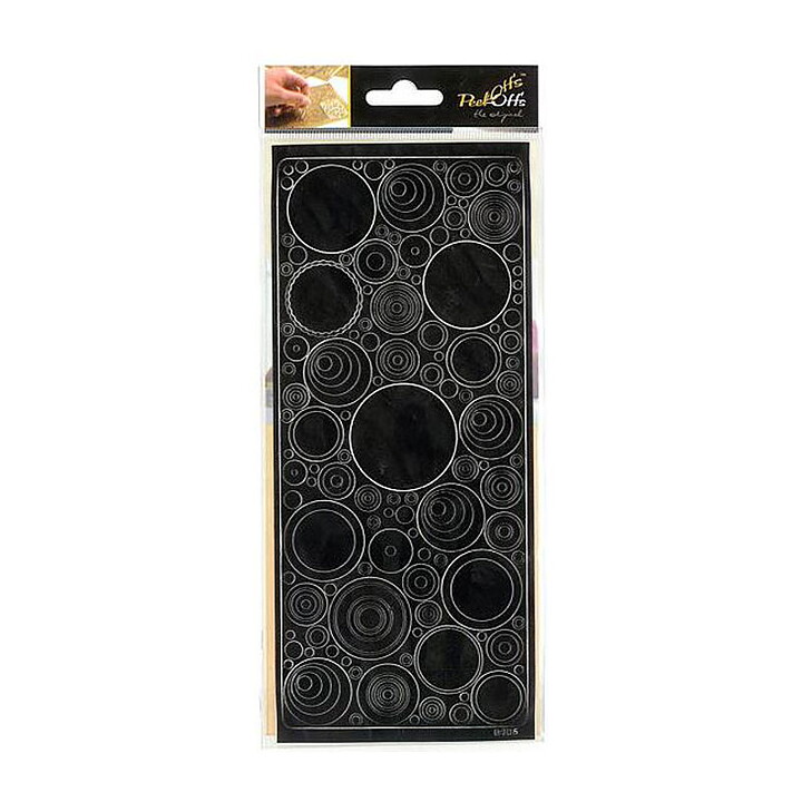Peel-Off’s Stickers - Circles Black