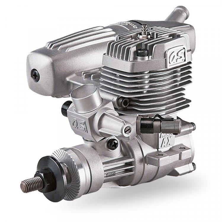 OS MAX-35AX 5.77cc 2-Takts Motor med Ljuddämpare