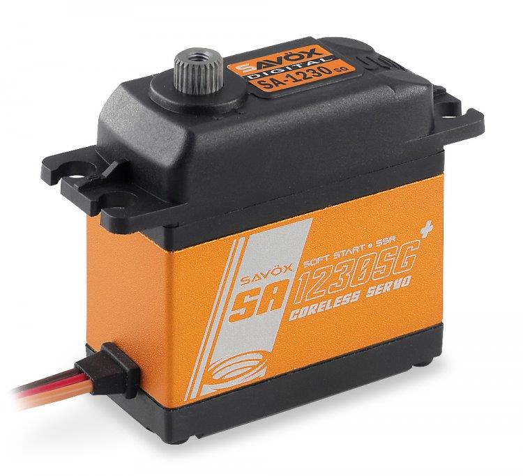 SAVÖX SA-1230SG Plus Servo 36Kg 0,16s Alu Coreless Ståldrev