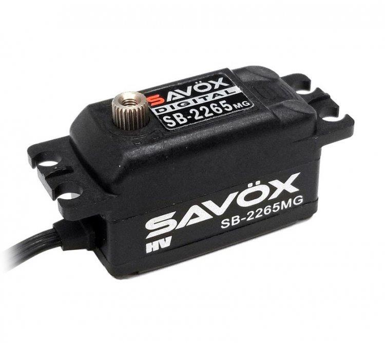 SAVOX -SB-2265SG digital BRUSHLESS Low Profile 13kg 0.08s