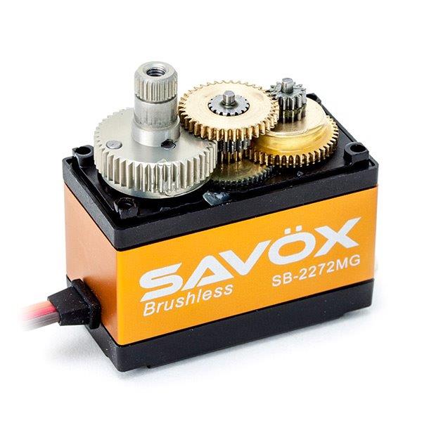 SAVÖX SB-2272MG digital servo BRUSCHLESS 69g (10.0kg/.05sec)* - 2