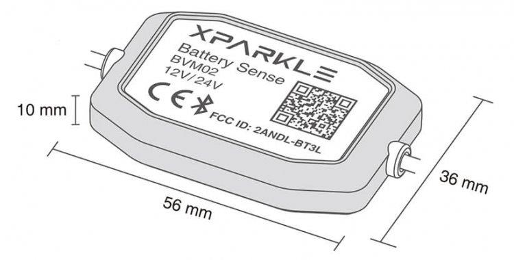 Batteri tester Xparkle Battery Sense BT 12/24V* - 4