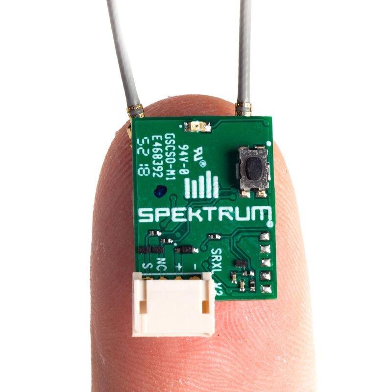 Spektrum DSMX SRXL2 Serial Micro Receiver - 2