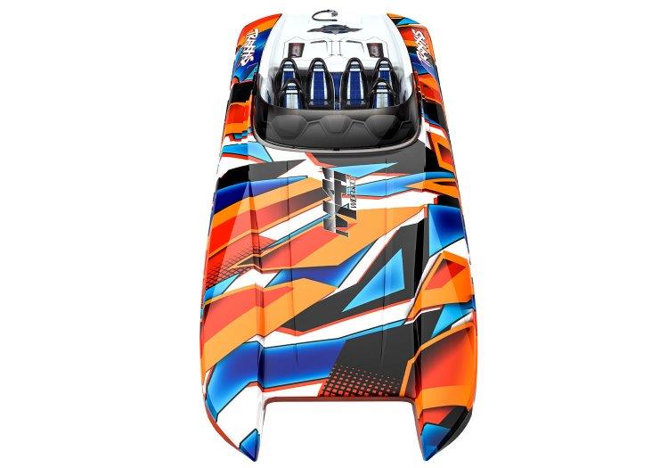 Traxxas DCB M41 Katamaran BL TQi TSM - Utan Batt/Laddare Orange - 13