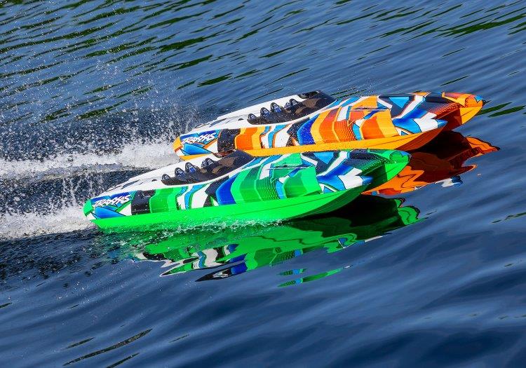 Traxxas DCB M41 Katamaran BL TQi TSM - Utan Batt/Laddare Orange - 3