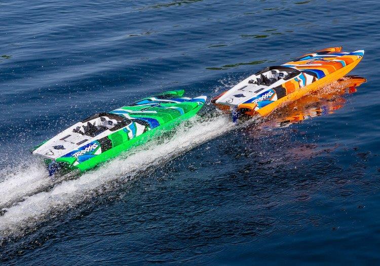 Traxxas DCB M41 Katamaran BL TQi TSM - Utan Batt/Laddare Orange - 2