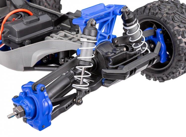 Traxxas Rustler 4x4 BL-2s 1/10 RTR TQ Blå - 11