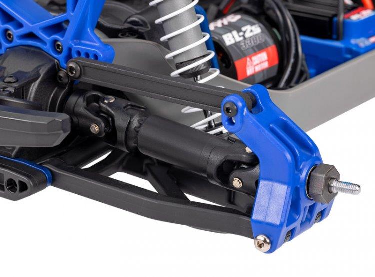 Traxxas Rustler 4x4 BL-2s 1/10 RTR TQ Blå - 10