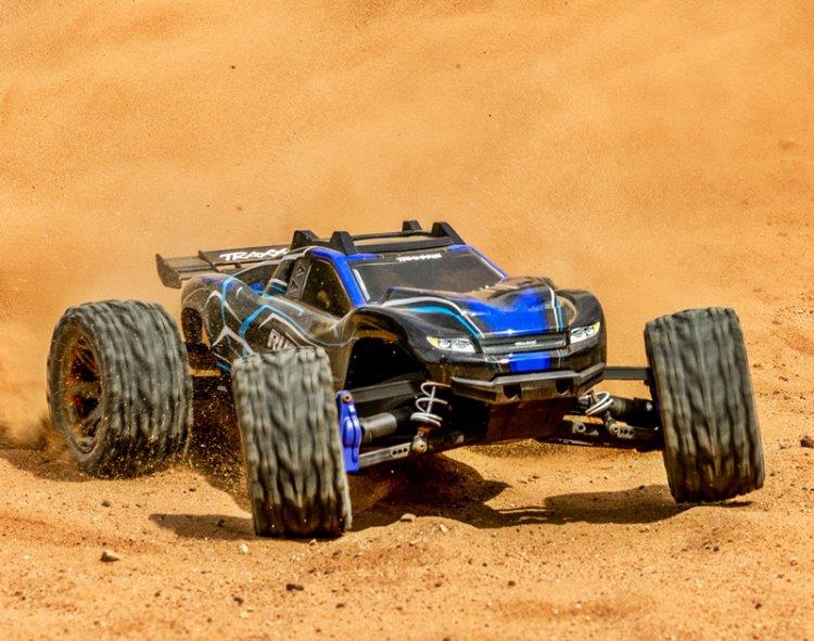 Traxxas Rustler 4x4 BL-2s 1/10 RTR TQ Blå - 15