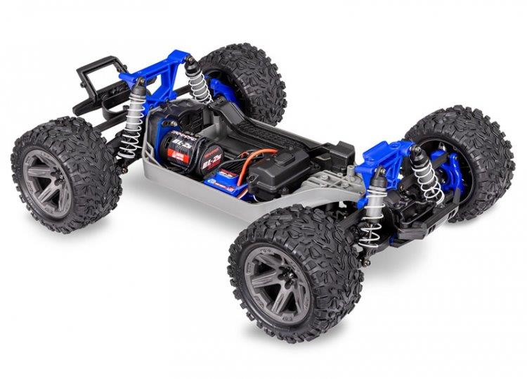 Traxxas Rustler 4x4 BL-2s 1/10 RTR TQ Blå - 21