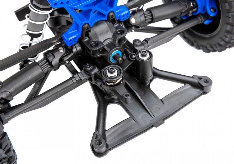 Traxxas Rustler 4x4 BL-2s 1/10 RTR TQ Blå - 7