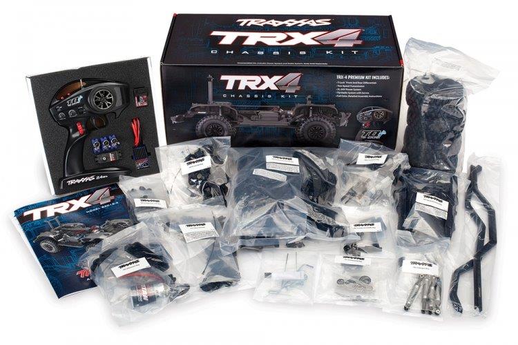 Traxxas TRX-4 Byggsats (Utan Radio. Batterier & Kaross) - 2
