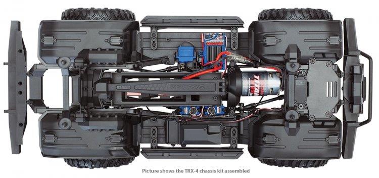 Traxxas TRX-4 Byggsats (Utan Radio. Batterier & Kaross) - 4