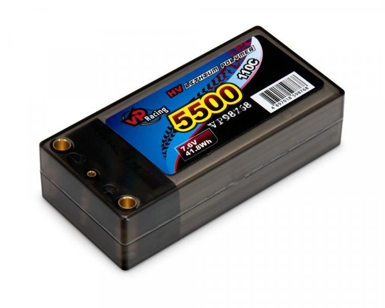 Vapex 2S 7.6V 5500mAh 110C Shorty EFRA2019