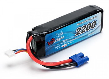 VAPEX Li-Po Batteri 3S 11.1V 2200mAh 30C EC3-Kontakt