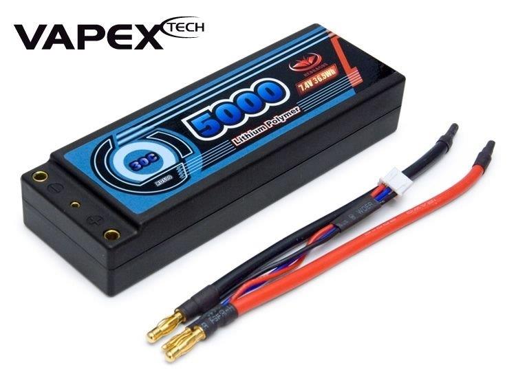 LiPo 2S 5000 mAh 30C Hardcase Redragon
