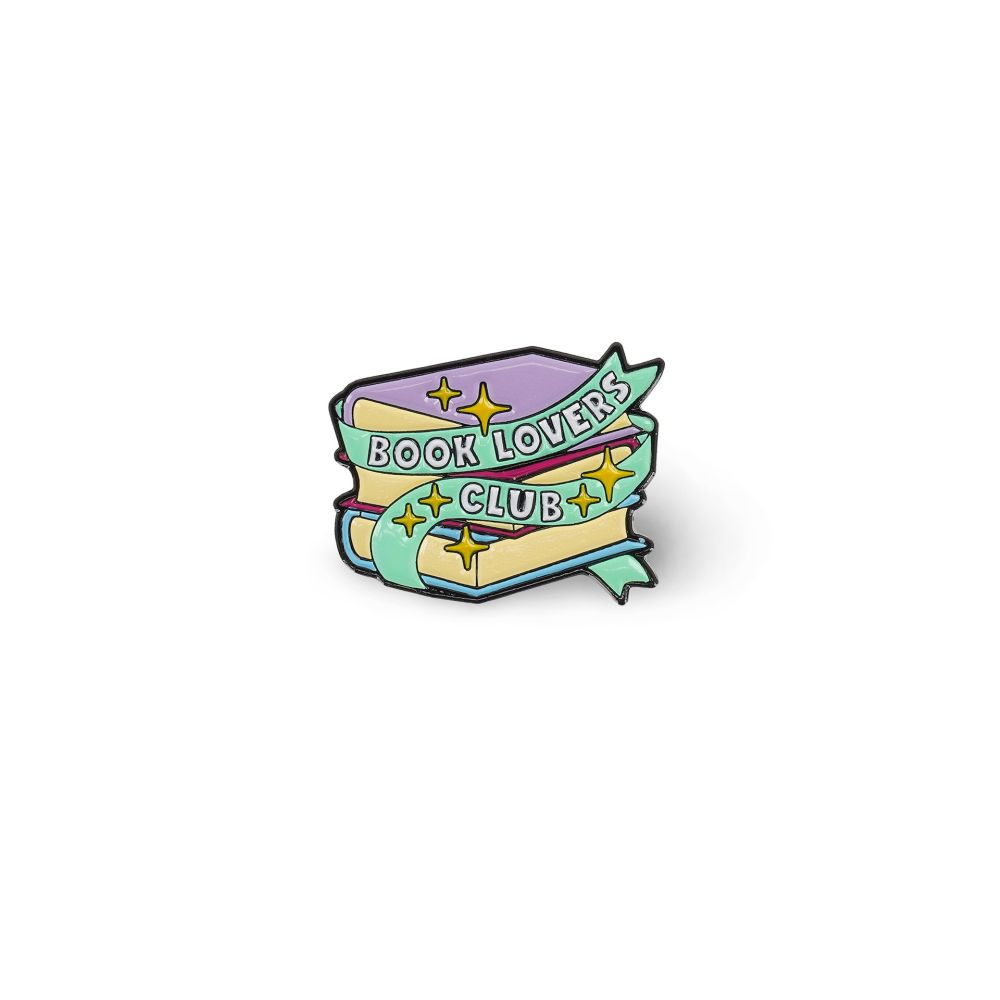 Pin your style! Enamel metal pin (knappenål), Book Lover - 2
