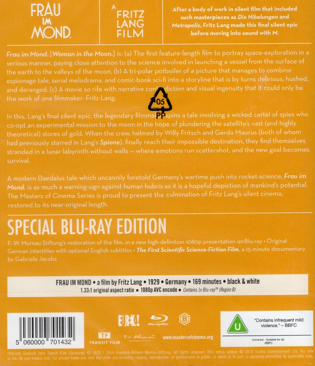 Frau Im Mond (ej svensk text) (Blu-ray) - 2