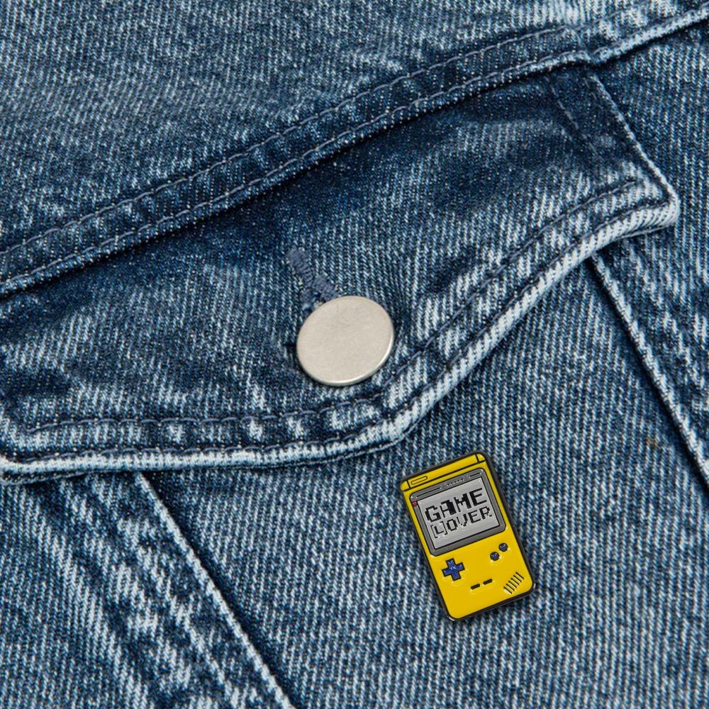 Pin your style! Enamel metal pin (knappenål), Game Lover - 4