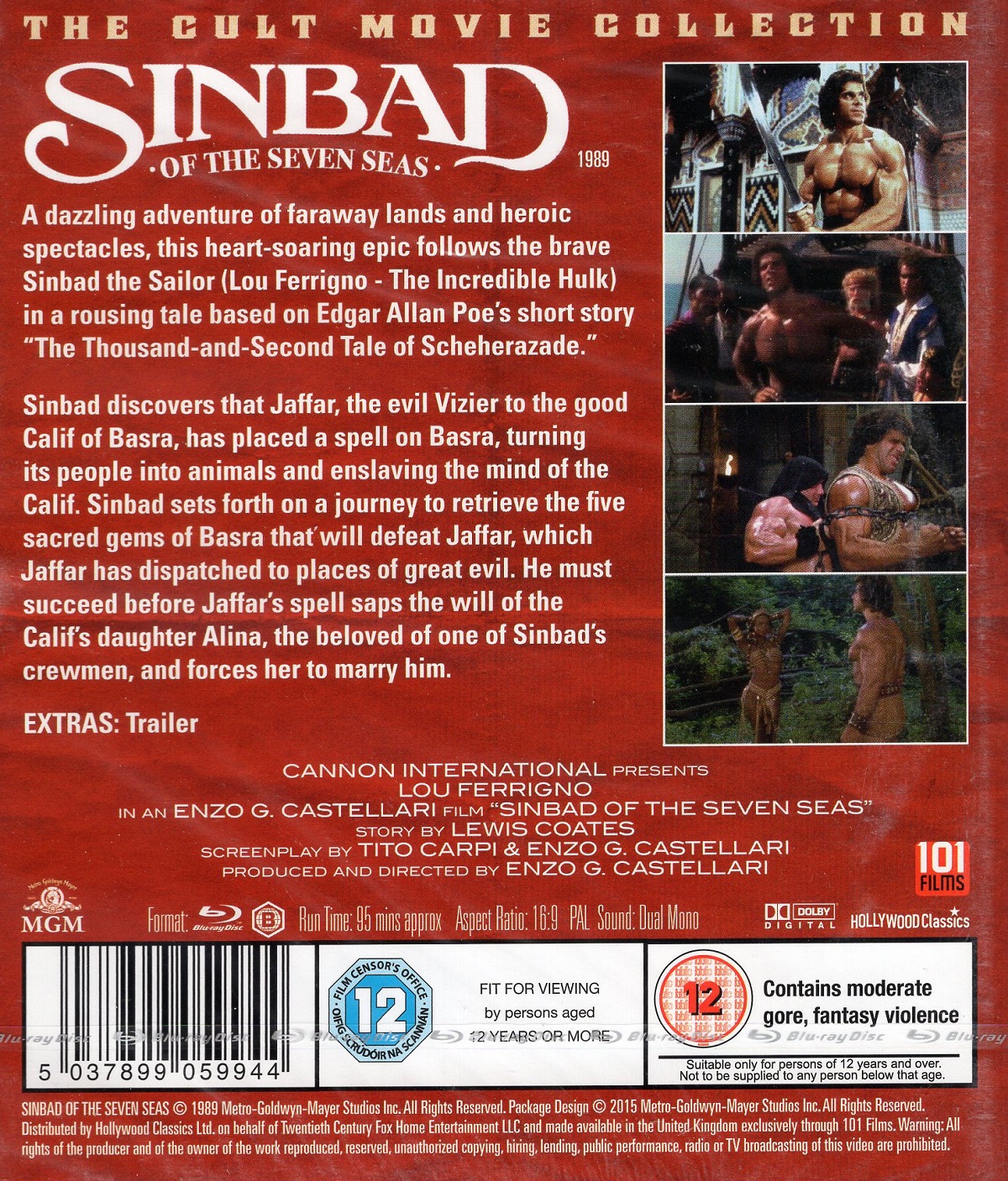 Sinbad of the Seven Seas (ej svensk text) (Blu-ray) - 2