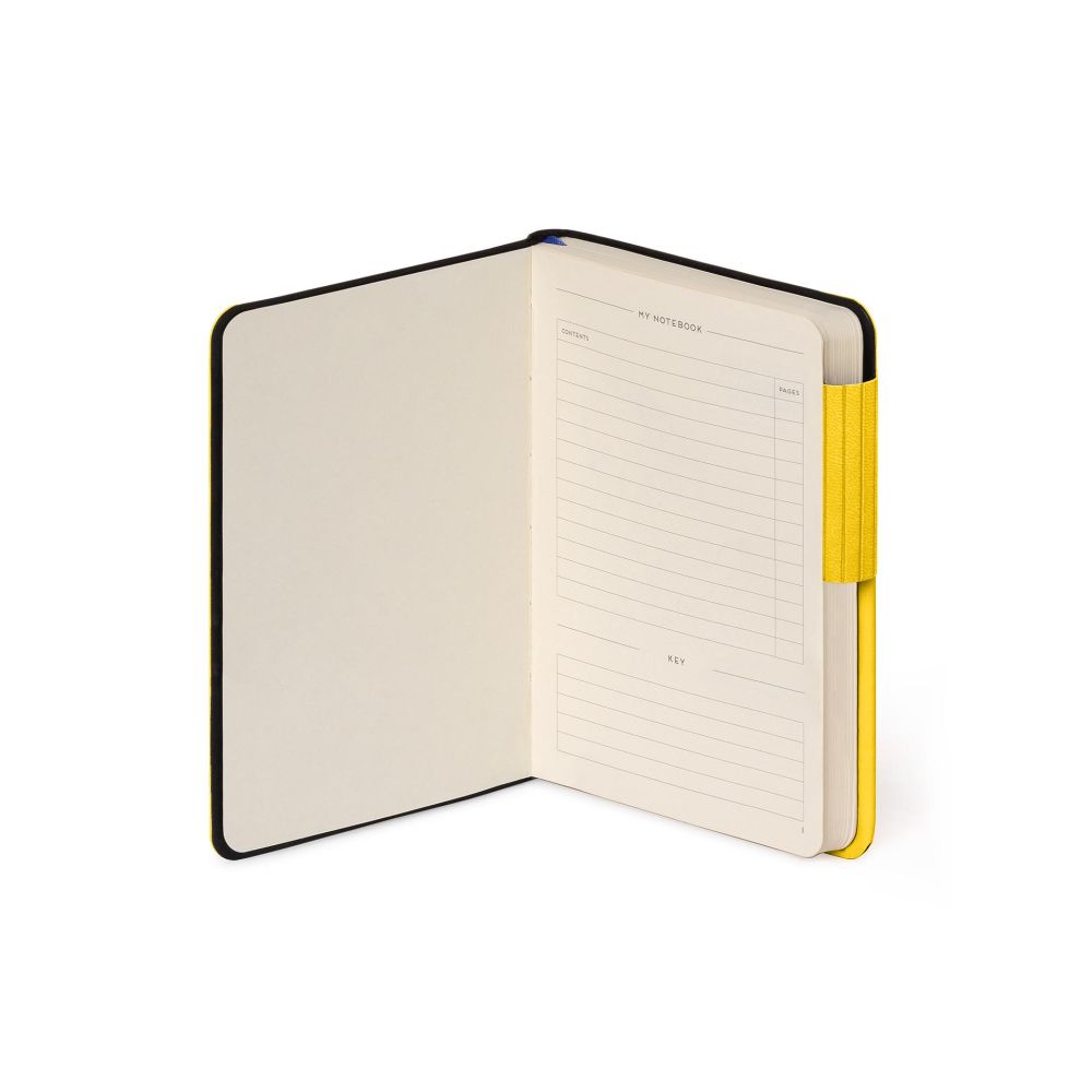 Anteckningsbok, My Notebook, Small, Blank,  Yellow Fresia (MYNOT0211) - 7