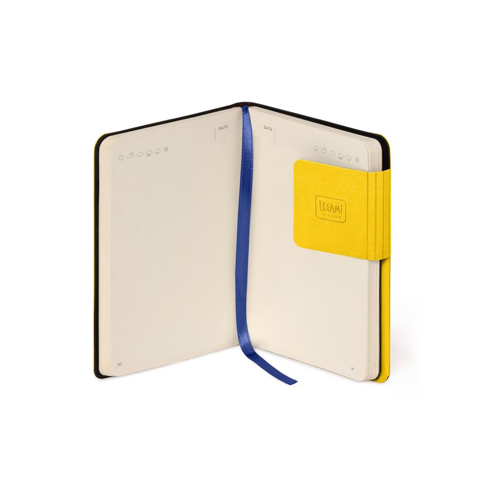 Anteckningsbok, My Notebook, Small, Blank,  Yellow Fresia (MYNOT0211) - 4