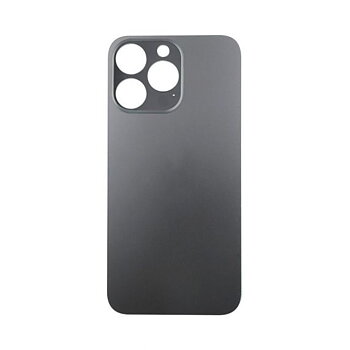 iPhone 13 Pro Max Baksida Glas med tejp - Svart