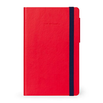 Anteckningsbok, My Notebook, Medium, Linjerad, Red Passion (MYNOT0166)