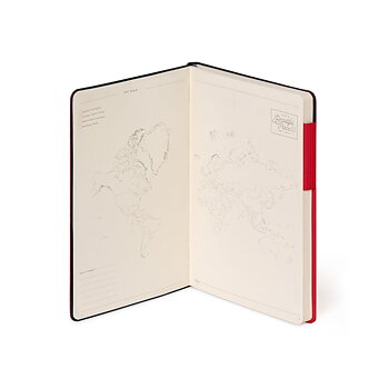 Anteckningsbok, My Notebook, Medium, Linjerad, Red Passion (MYNOT0166)