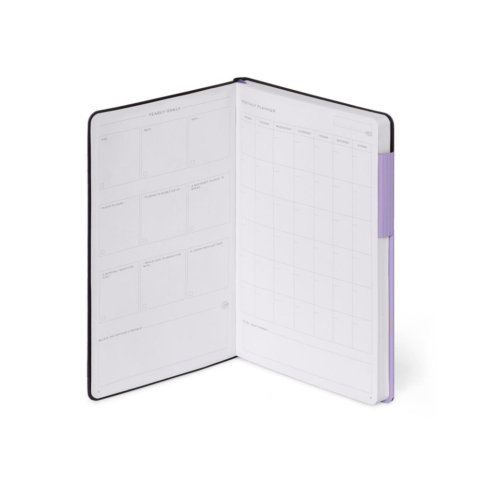 Anteckningsbok, My Notebook, Medium, Dotted, Lavender (MYNOT0232) - 4