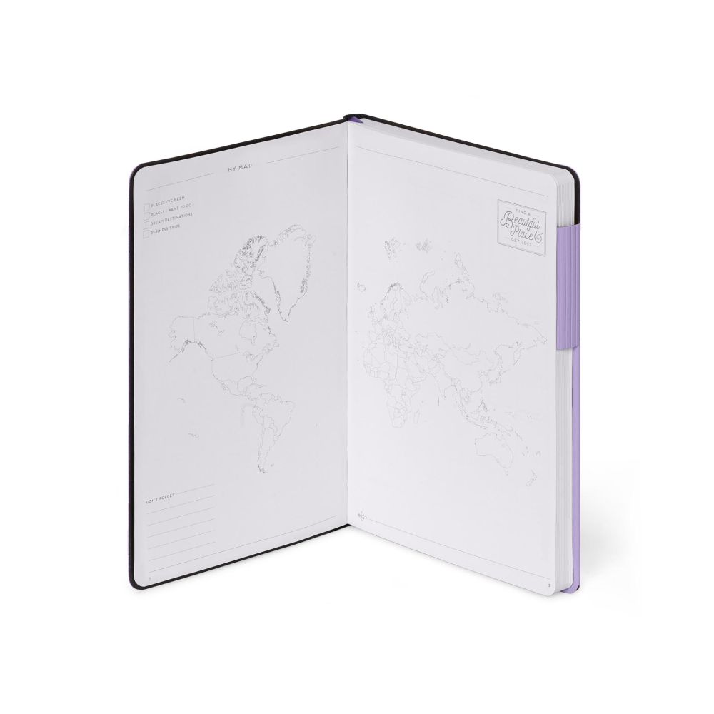 Anteckningsbok, My Notebook, Medium, Dotted, Lavender (MYNOT0232) - 3
