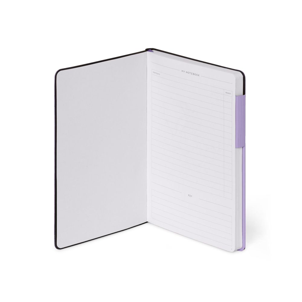 Anteckningsbok, My Notebook, Medium, Dotted, Lavender (MYNOT0232) - 2