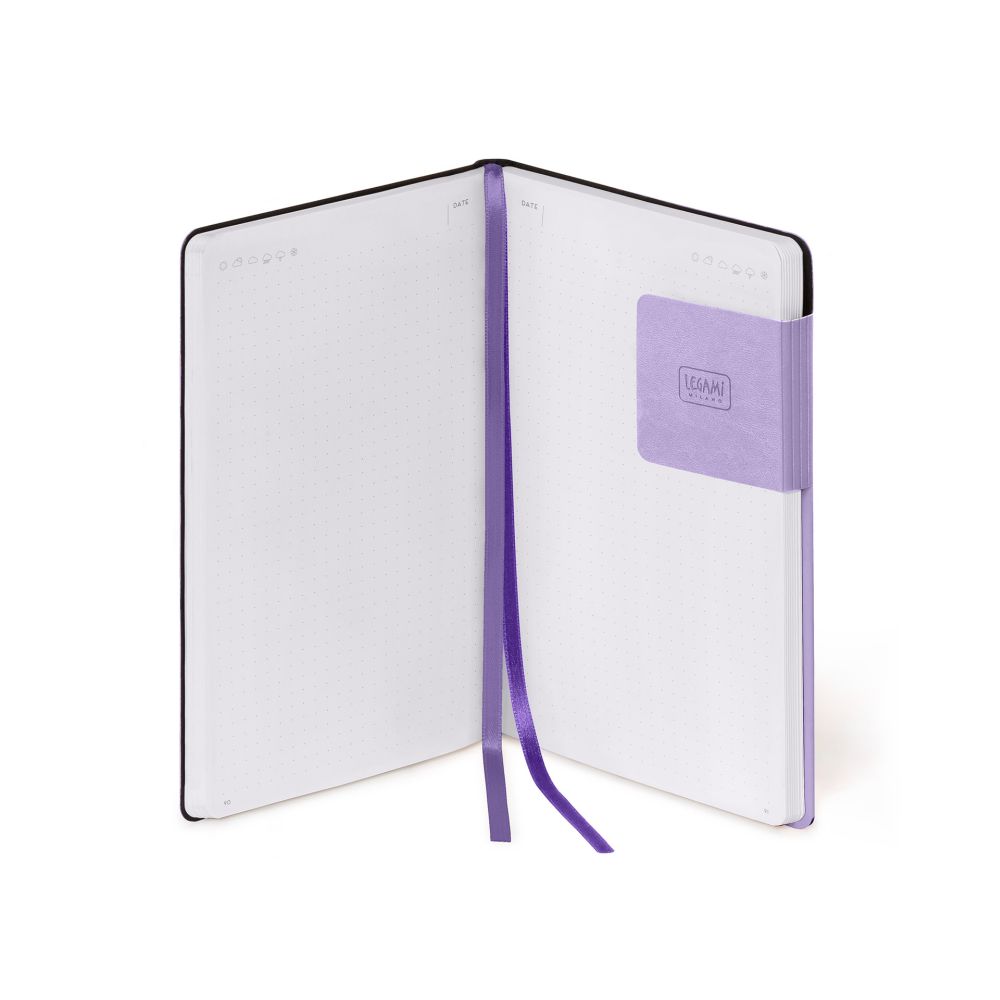 Anteckningsbok, My Notebook, Medium, Dotted, Lavender (MYNOT0232) - 5