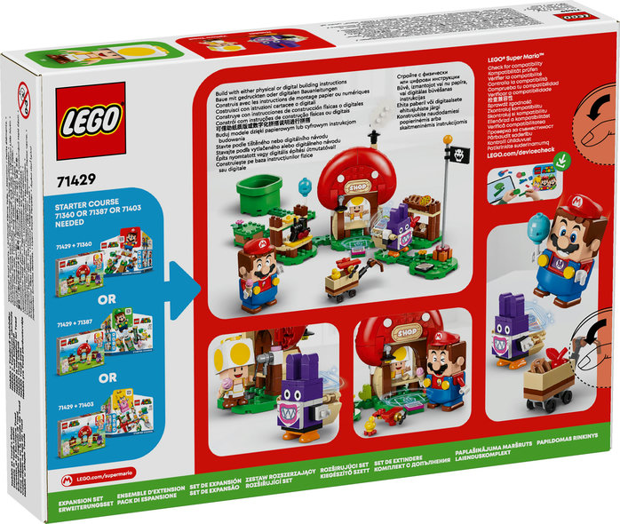 Lego toad's treasure online hunt instructions