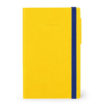 Notesbog, My Notebook, Medium, Dotted, Yellow Fresia (MYNOT0234)